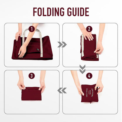 Self Folding Suitcase Pouch