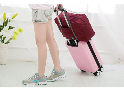 Self Folding Suitcase Pouch